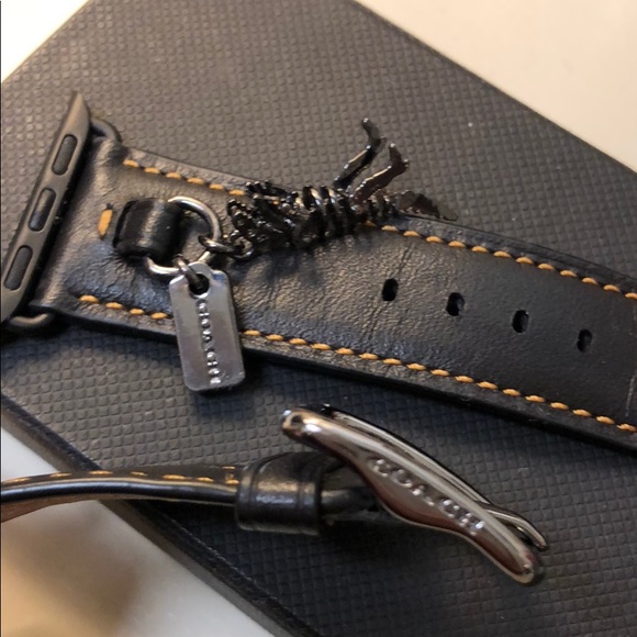 Coach Accessories Coach Apple Watch Band Strap With Rexy Cha Poshmark